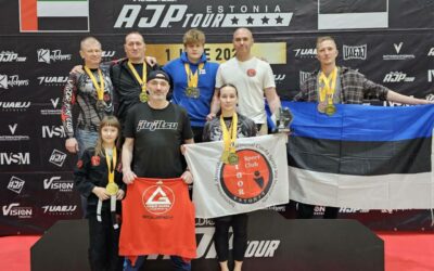 AJP Tour Estonia 2025. Gracie Barra 2-е командное место.